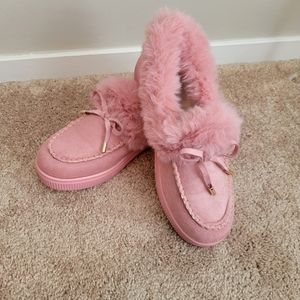 Pink slippers